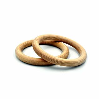 Wooden gymnastic rings Fit & Rack D28mm