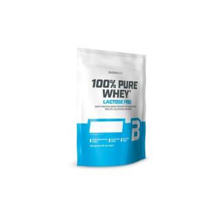 Pack of 10 bags of protein Biotech USA 100% pure whey lactose free - Cookies & cream - 454g