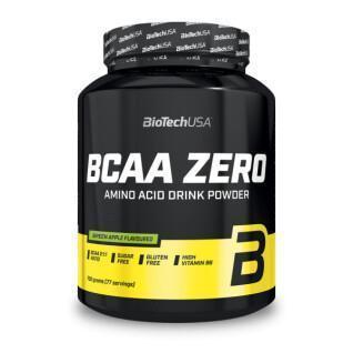 Pack of 6 jars of amino acids Biotech USA bcaa zero - Pomme verte - 700g