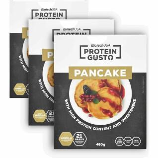 17 packets of protein snacks Biotech USA-gusto pancake - Vanille