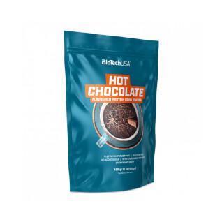 Pack of 10 protein powder drinks Biotech USA - Hot Chocolate - 450g