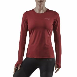 Women's long sleeve running shirt CEP Compression