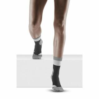 Women's lightweight merino mid-calf compression hiking socks CEP Compression