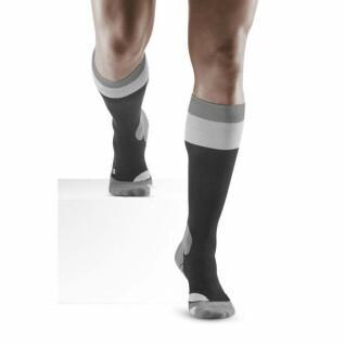 Lightweight merino hiking compression socks CEP Compression