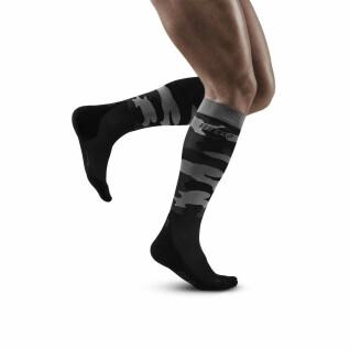 High compression socks CEP Compression Camocloud