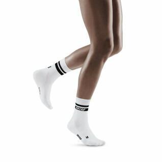Women's mid-calf compression socks CEP Compression Classic 80's