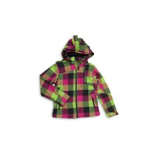 Printed softshell jacket for girls Peak Mountain Gaveny