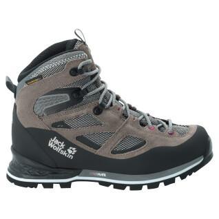 Women's hiking shoes Jack Wolfskin force crest texapore mid