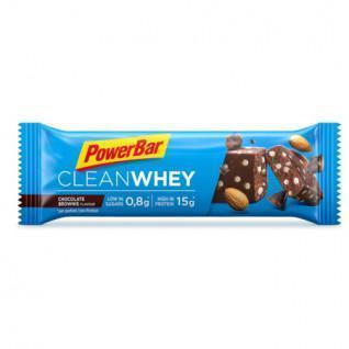 Batch of 18 bars PowerBar Clean Whey - Chocolate Brownie