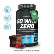 Pack of 6 jars of protein Biotech USA iso whey zero lactose free - Brownie aux fruits rouges 908g
