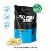 Pack of 10 bags of protein Biotech USA iso whey zero lactose free - Banane - 500g