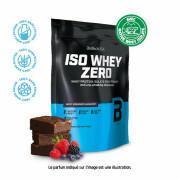 Pack of 10 bags of protein Biotech USA iso whey zero lactose free - Brownie aux fruits rouges - 500g