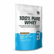 Lot of 10 bags of 100% pure whey protein Biotech USA - Noisette - 454g