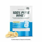 50 packets of 100% pure whey protein Biotech USA - Banane - 28g