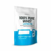 Pack of 10 bags of protein Biotech USA 100% pure whey lactose free - Fraise - 454g