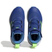 Elastic lace up running shoes with scratch adidas Fortarun All Terrain Cloudfoam Sport