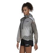 Women's waterproof jacket adidas Terrex agravic Windweave Pro