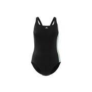 1-piece swimsuit with color block for women adidas