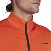 Zip-up fleece sweat jacket adidas Terrex Multi Primegreen