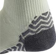 Mid-calf trail running socks adidas Terrex heat.rdy traxion