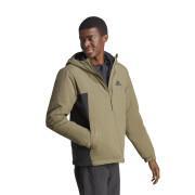 Insulated waterproof jacket with hood adidas BSC Sturdy