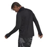 Long sleeve and half zip undershirt adidas Own the Run