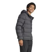 Hooded Puffer Jacket adidas Helionic Stretch