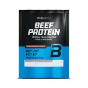 50 jars of beef protein Biotech USA - Fraise - 30g
