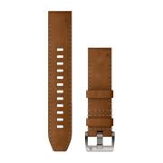 Hybrid leather/rubber watchband Garmin Quickfit® 22 FKM