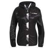 Women's windbreaker jacket adidas Terrex Agravic Pro