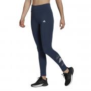 Women's high-waisted leggings adidas Essentials Stacked Logo