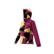 Women's rain jacket adidas Terrex Primegreen Allover