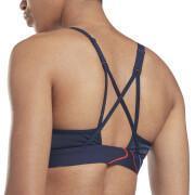 Women's bra Reebok Lux Strappy Sports Nature