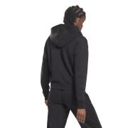 Women's zip-up hoodie Reebok Training Essentials Vector