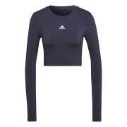 Women's T-shirt adidas Aeroknit Seamless Fitted Cropped