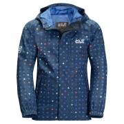 Waterproof jacket with polka dots Jack Wolfskin Tucan