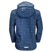 Waterproof jacket with polka dots Jack Wolfskin Tucan