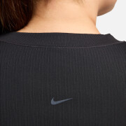 Women's short jersey Nike Zenvy Rib Dri-FIT
