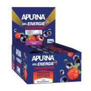 Batch of 24 gels Apurna Energie guarana cassis - 35g