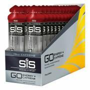 Pack of 30 energy gels Science in Sport Go + Cafeine - Berry - 60 ml