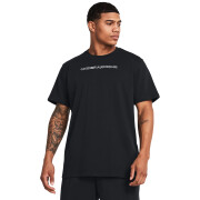 Embroidered T-shirt Under Armour Heavyweight Logo Overlay